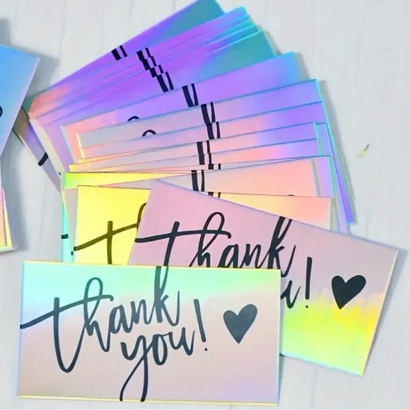 50 Thank You Cards - Picture 1 of 3